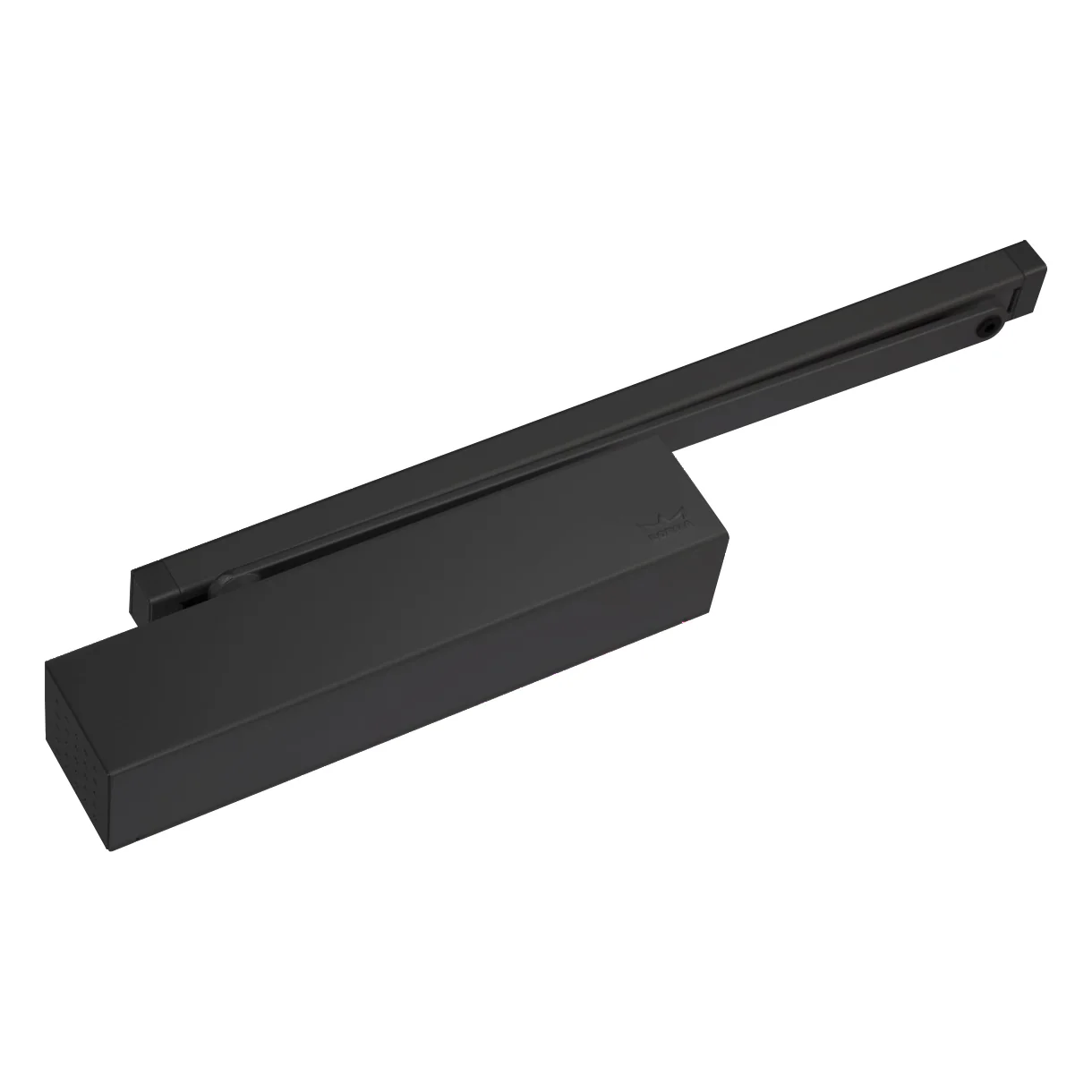 Dormakaba En1-5 Cam Action Door Closer Pull Side Black with Arm Fire Rated TS93B 43090519