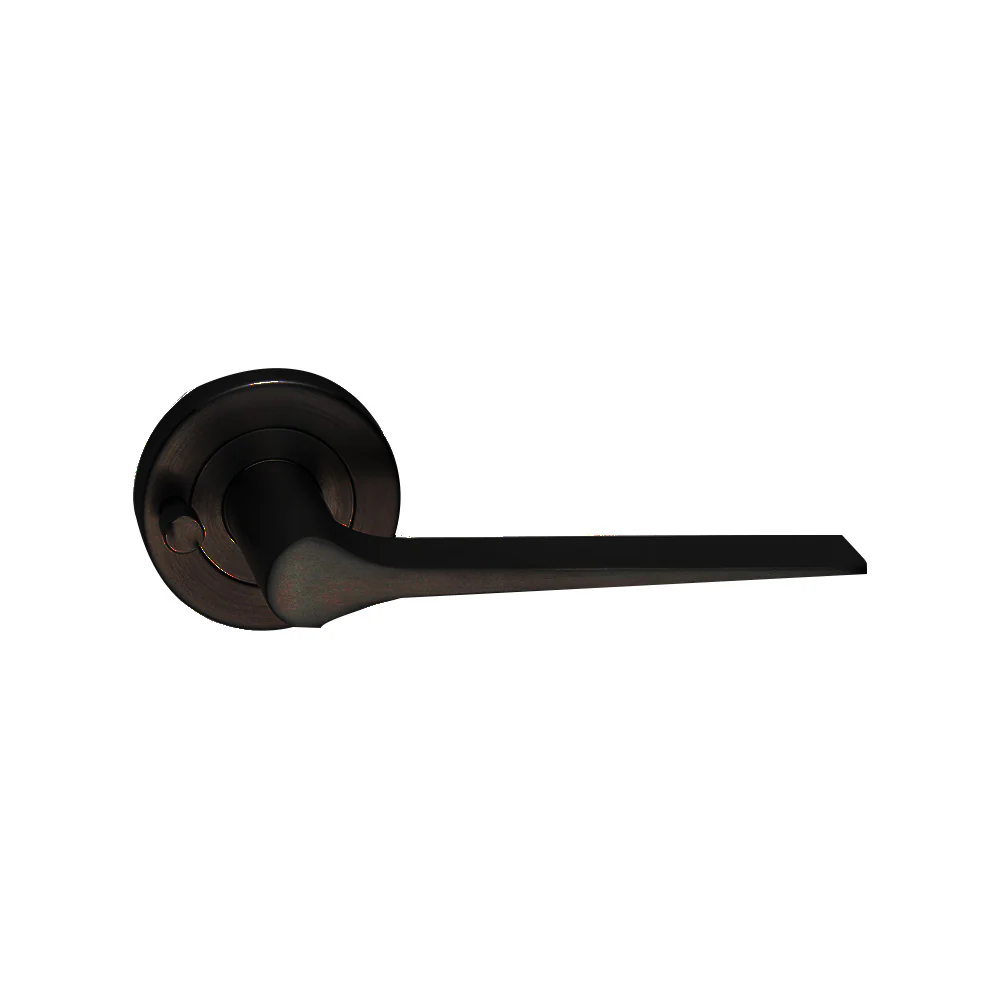 Dormakaba 4300/34P Coastal Round Rose Privacy Door Handle Leverset - Available in Various Finishes - Image 7