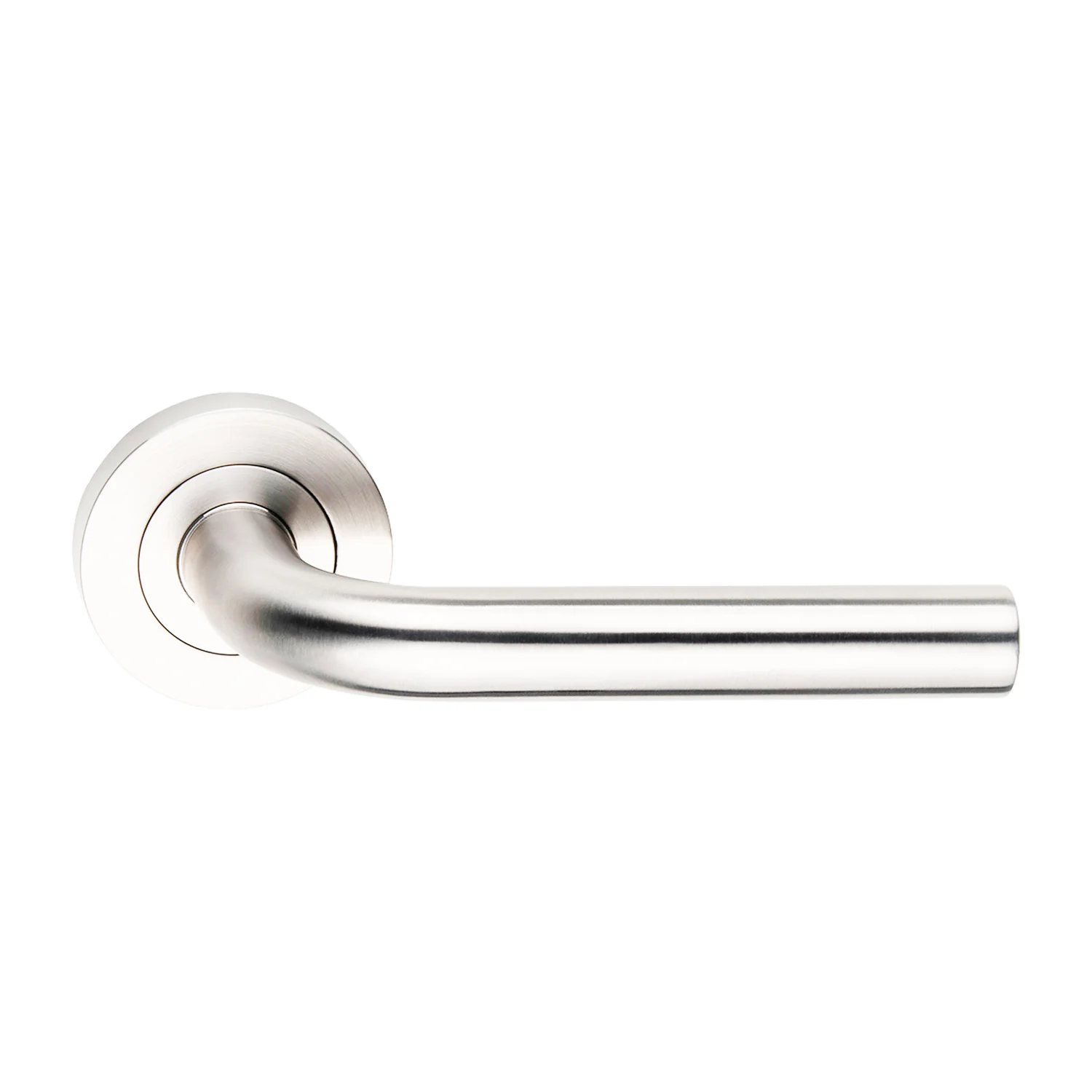 Dormakaba 4300/45T Urban Passage Door Lever Handle on Round Rose - Image 4
