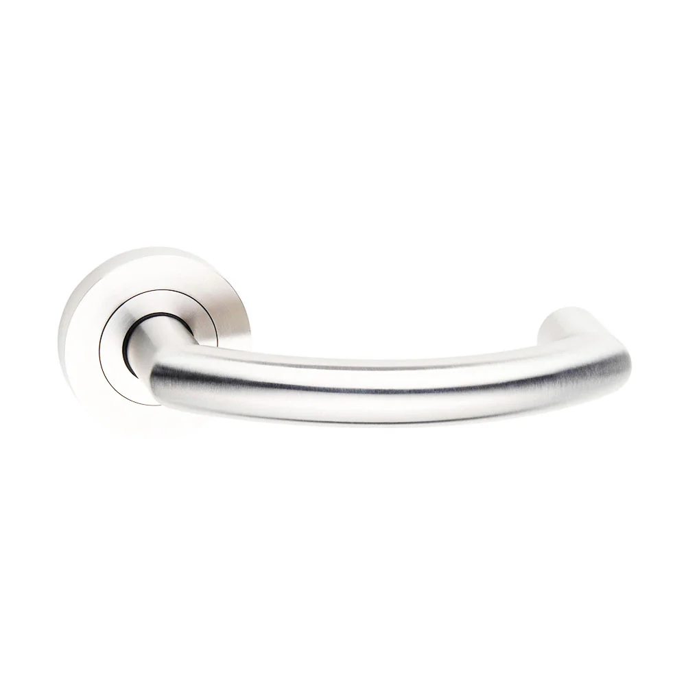Dormakaba 4300/60T Urban Door Lever Handle on Round Rose - Image 4