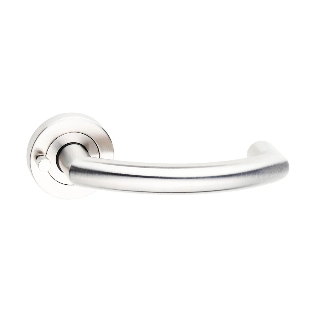 Dormakaba 4300/60TP Coastal Round Rose Privacy Door Handle Leverset - Available in Various Finishes - Image 6