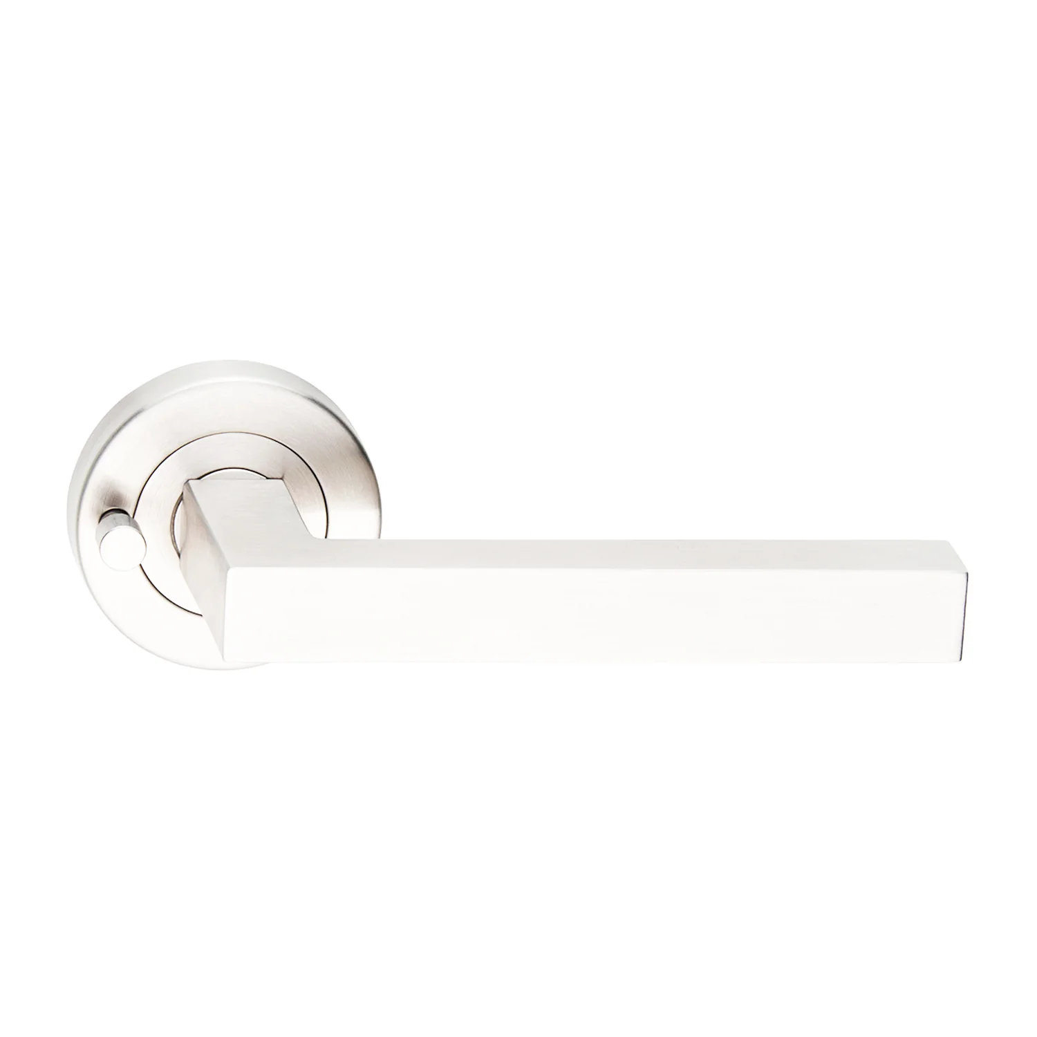 Dormakaba 4300/90P Coastal Round Rose Privacy Door Handle Leverset - Available in Various Finishes - Image 6