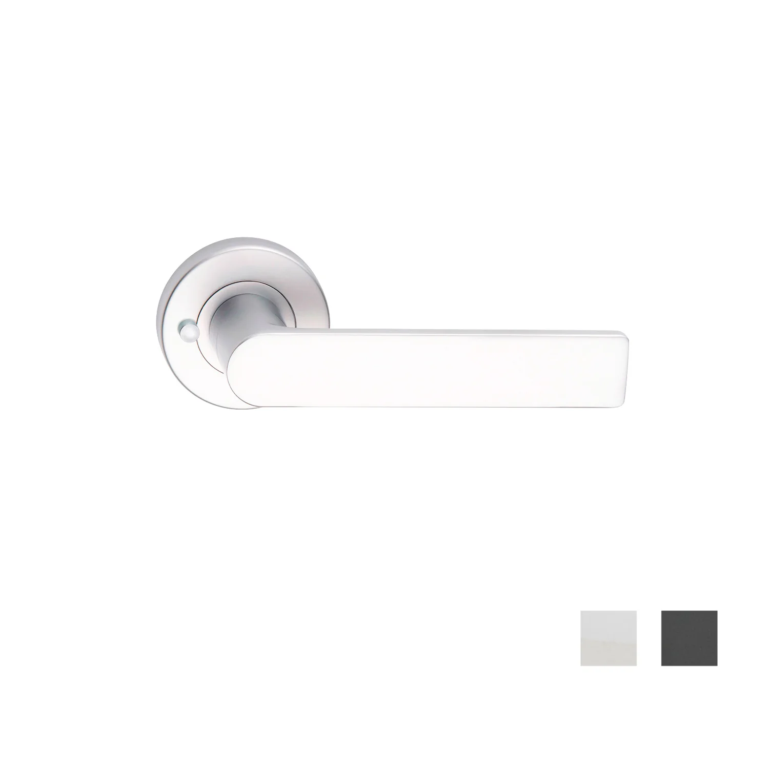 Dormakaba 8300/14PV Vision Door Lever Handle on Round Rose Privacy - Available in Various Finishes