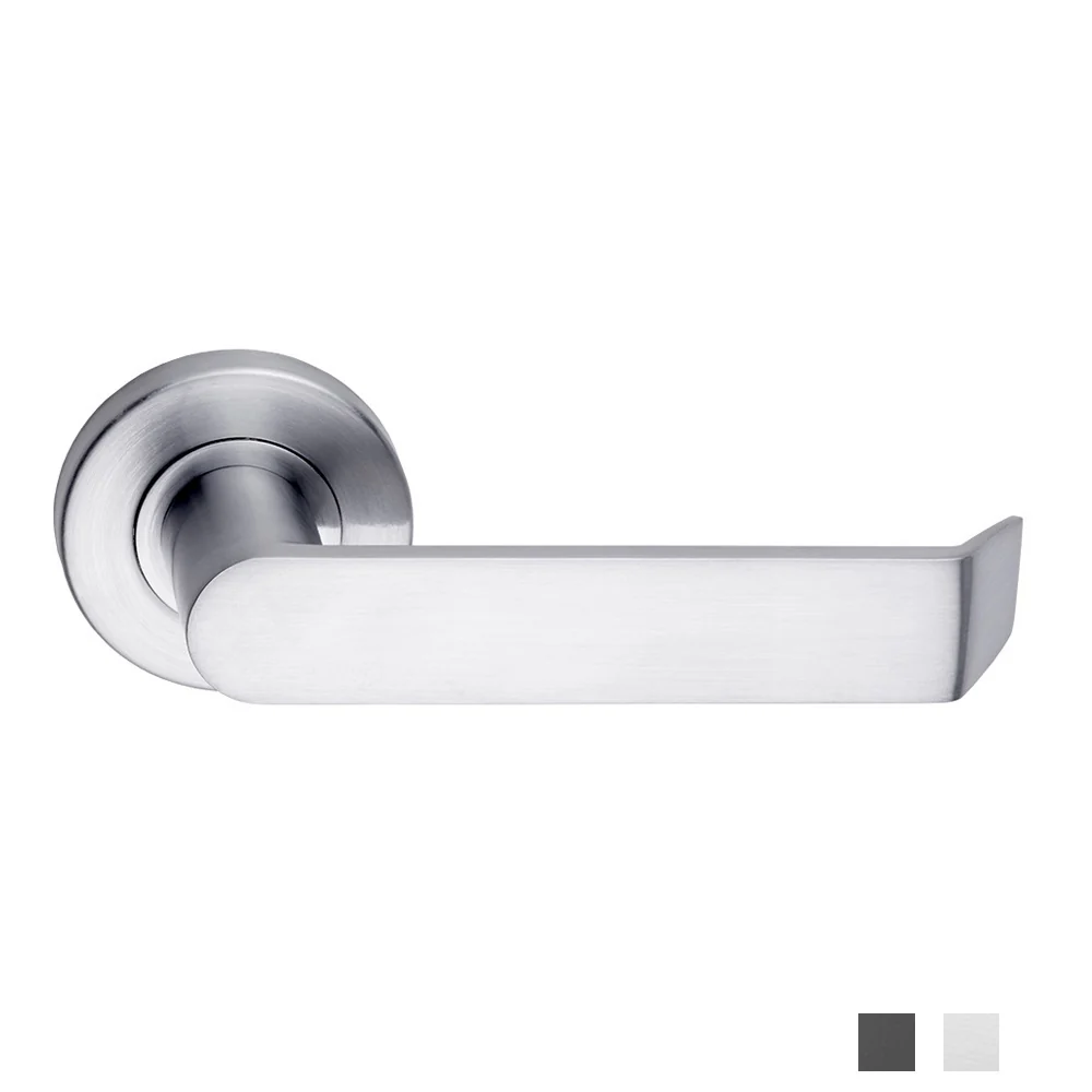 Dormakaba 8300/24 Vision Door Lever Handle on Round Rose Passage