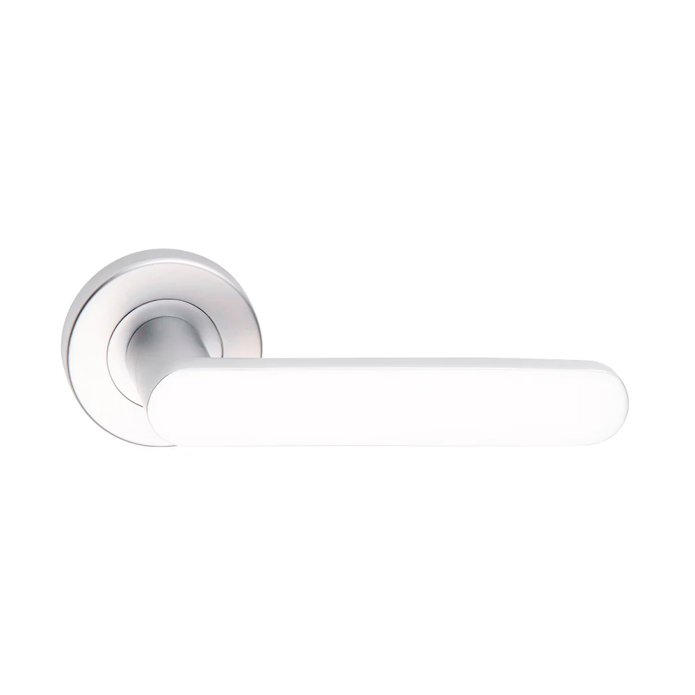 Dormakaba 8300/9 Vision Door Lever Handle on Round Rose Passage - Image 4