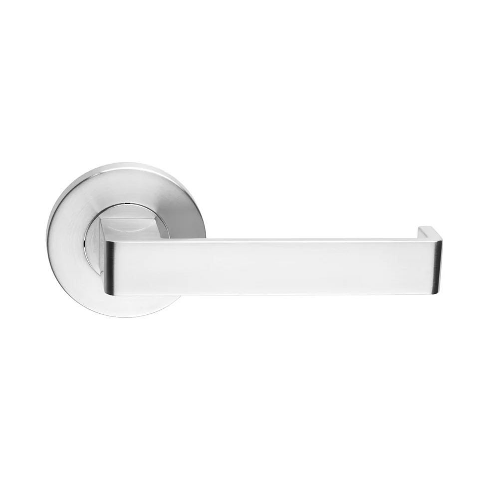 Dormakaba 8600/12 Vision Round Rose Door Handle Leverset - Image 5