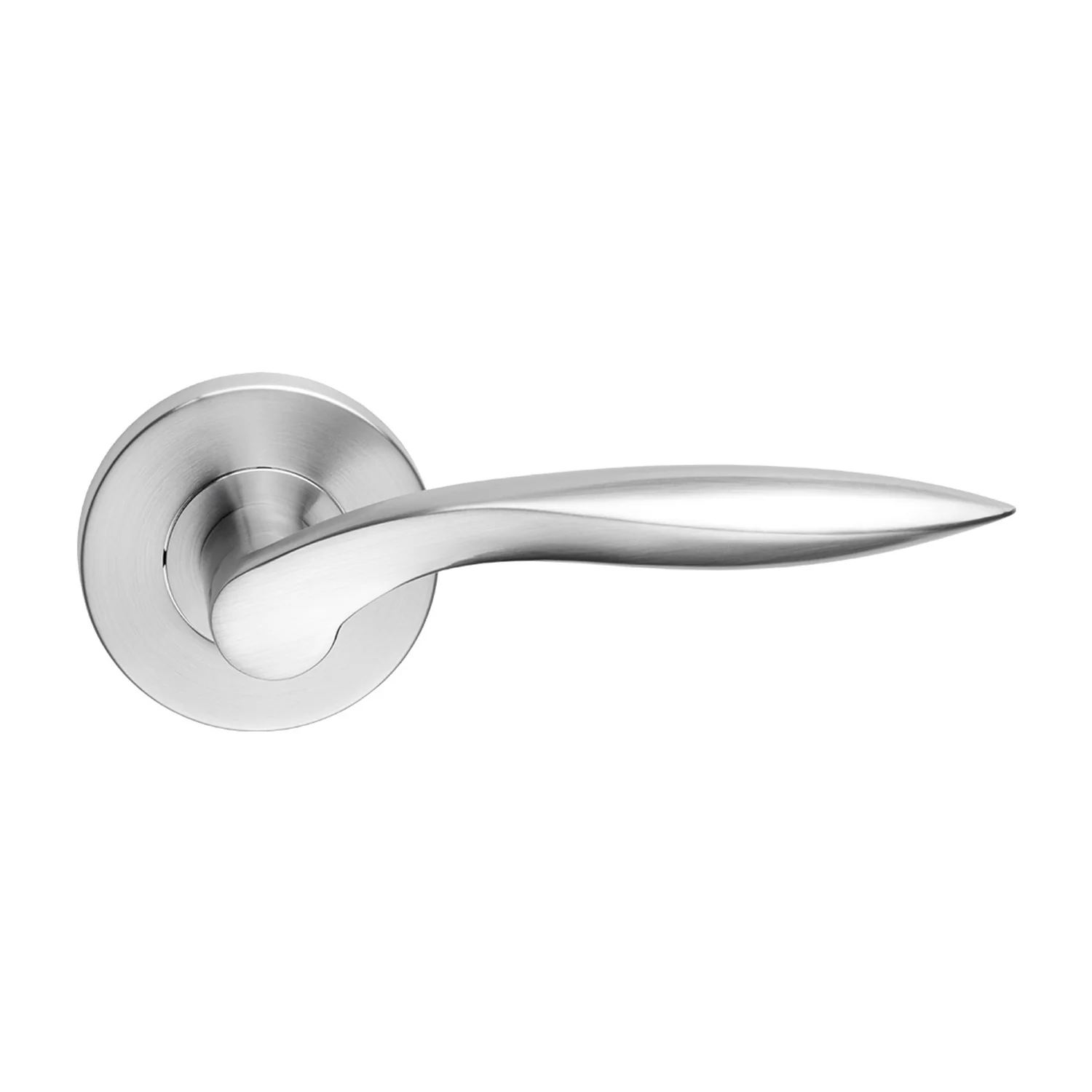 Dormakaba 8600/6 Vision Round Rose Door Handle Leverset - Image 5