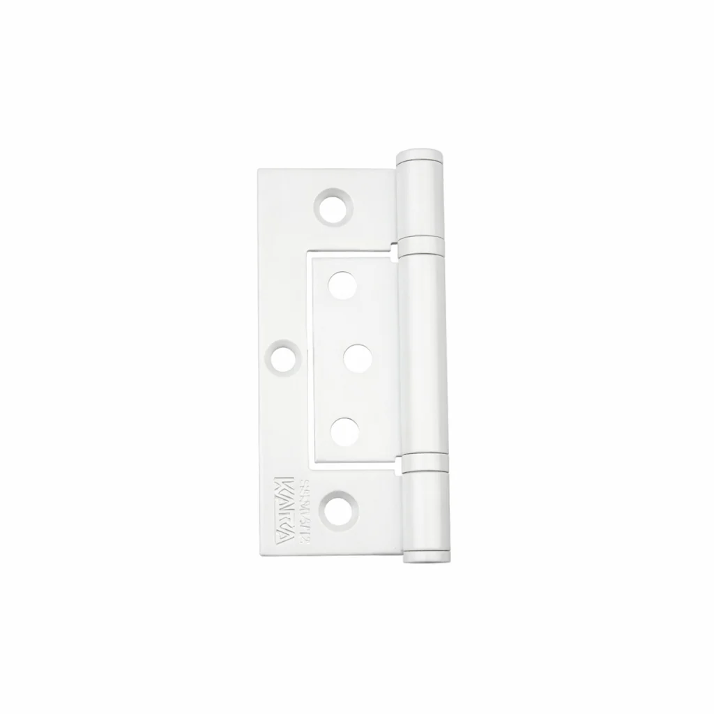 WHILE SUPPLY LAST - Dormakaba DKH100/70FF TF 100X70 Timber Fix Fast Fix Hinge White 9400000010488