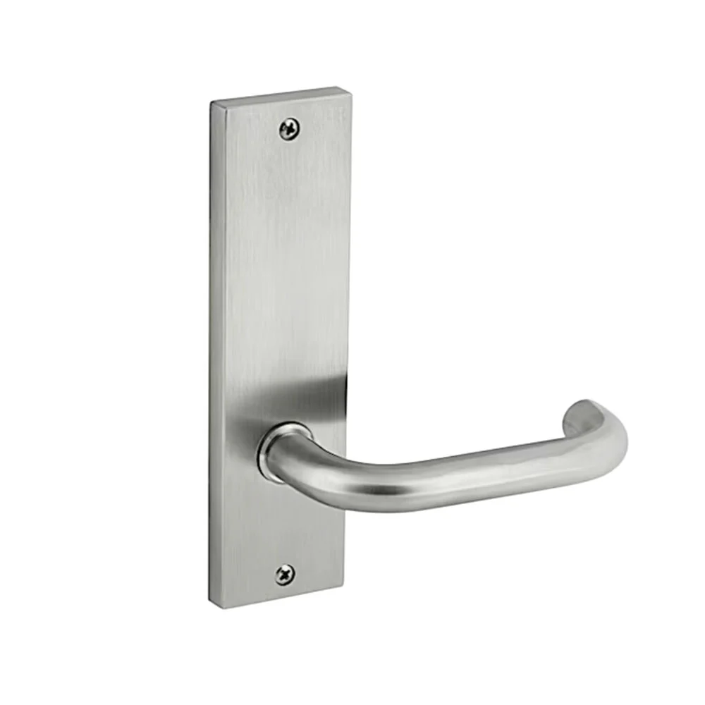 Dormakaba Internal Square End Plain Plate & 70 Lever Satin Stainless Steel 6606/70SSS