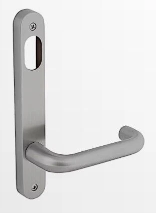 Gone Gone 06/25 use DORM650170SS - Dormakaba Door Lever on Internal Narrow Style Round End Plate Cyl Hole V.Fix SSS 6501/30G