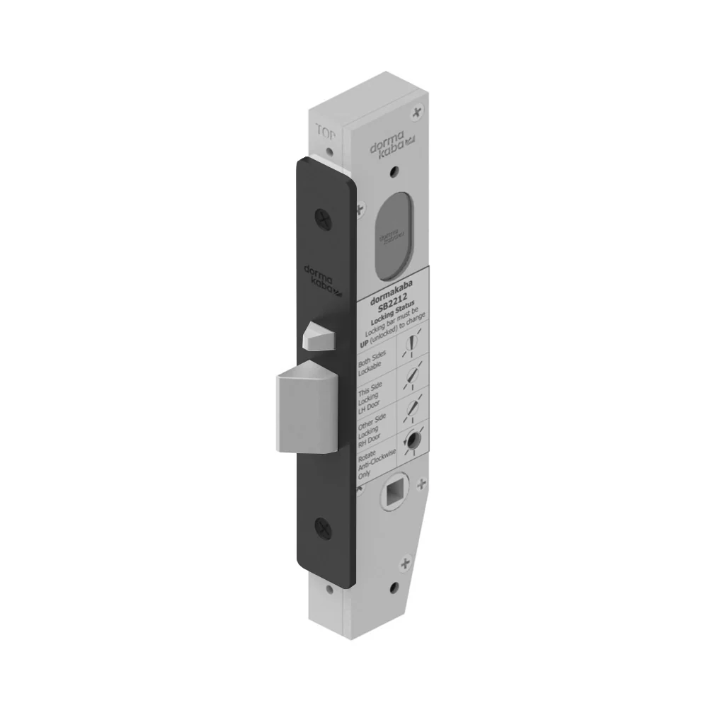 Dormakaba Entrance Kit Lockpack 23mm Backset TC6H PVD Black - Available in Various Functions - Image 2