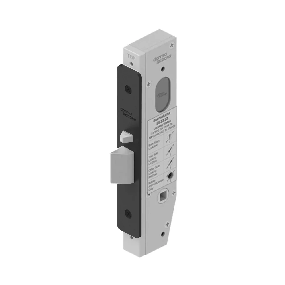 Dormakaba Entrance Kit Lockpack 30mm Backset TC6H PVD Black SB2312KIT04BLK - Image 2