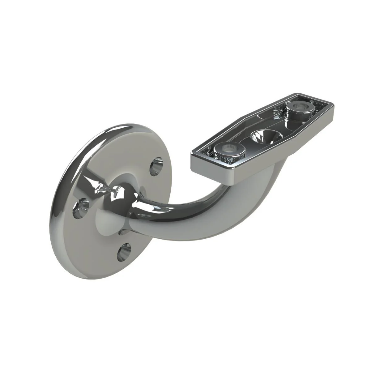 Emro 440 Stair Hand Rail Bracket Bracket Visible Fix 60mm - Image 3