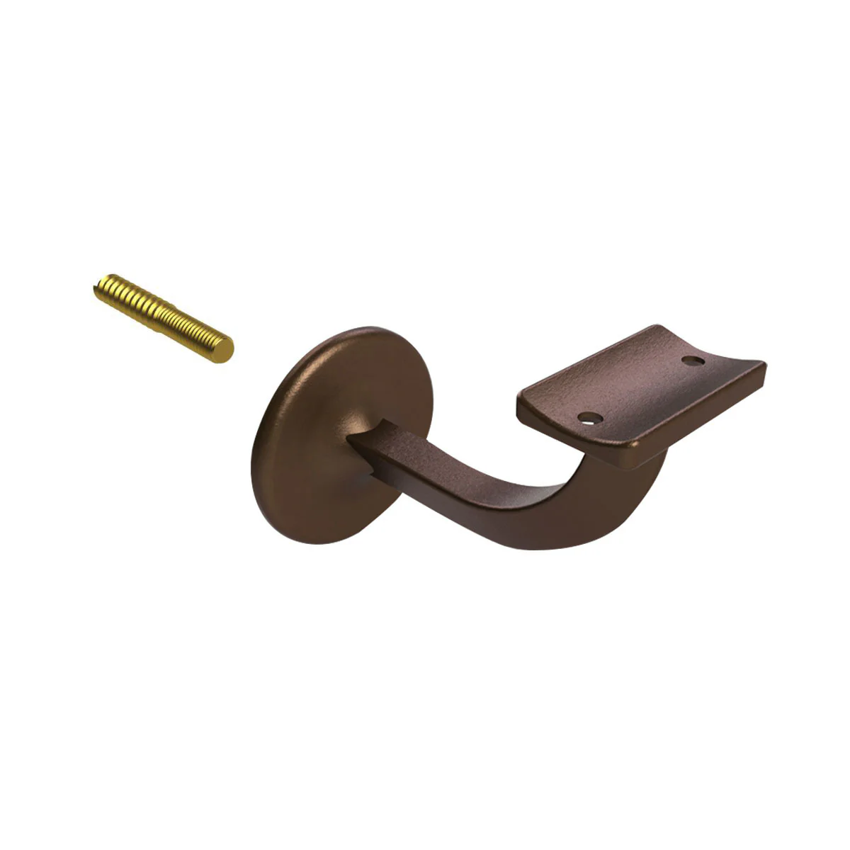 Emro 443 Stair Hand Rail Bracket Extended Centre Concealed Fix 80mm - Image 3