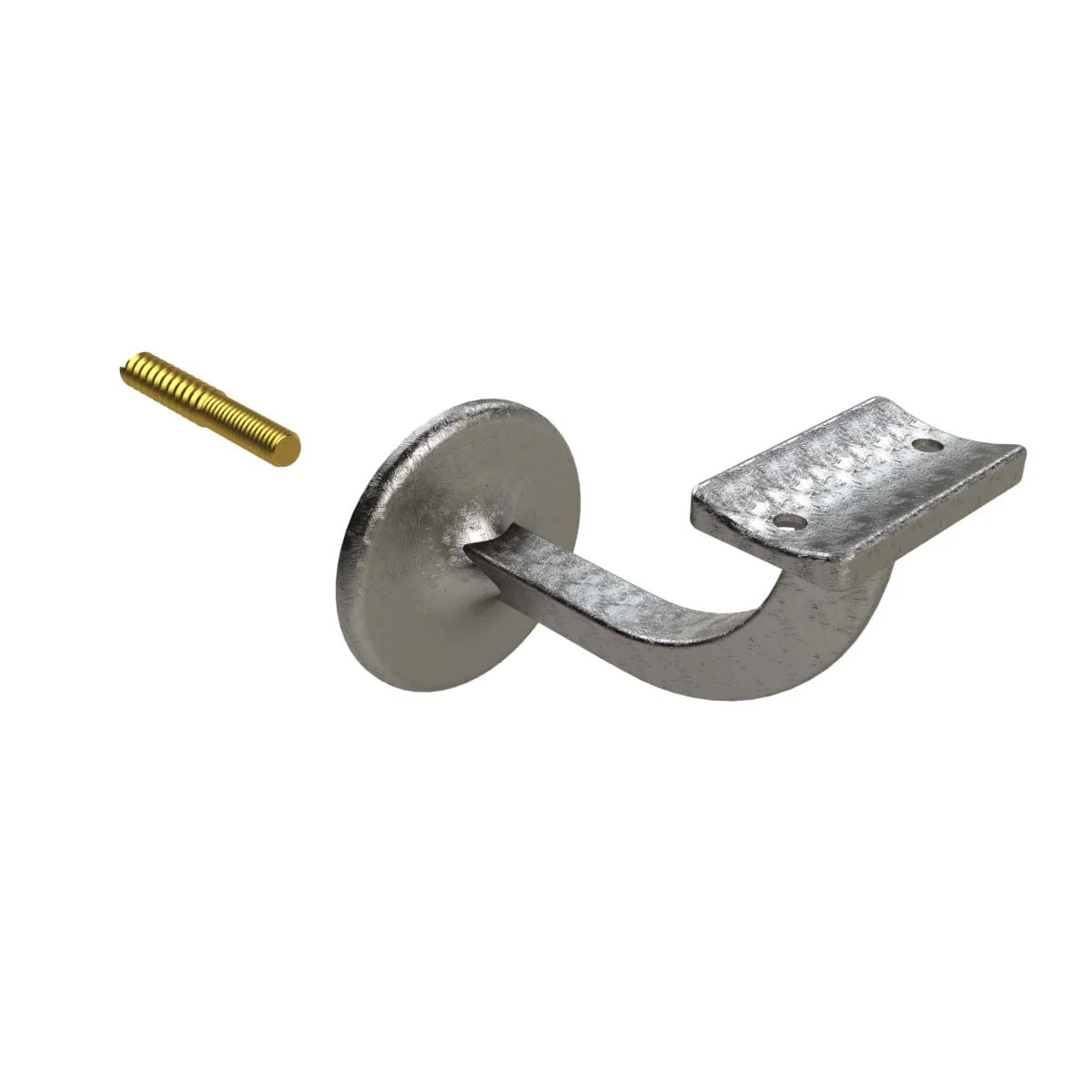 Emro 443 Stair Hand Rail Bracket Extended Centre Concealed Fix 80mm - Image 8