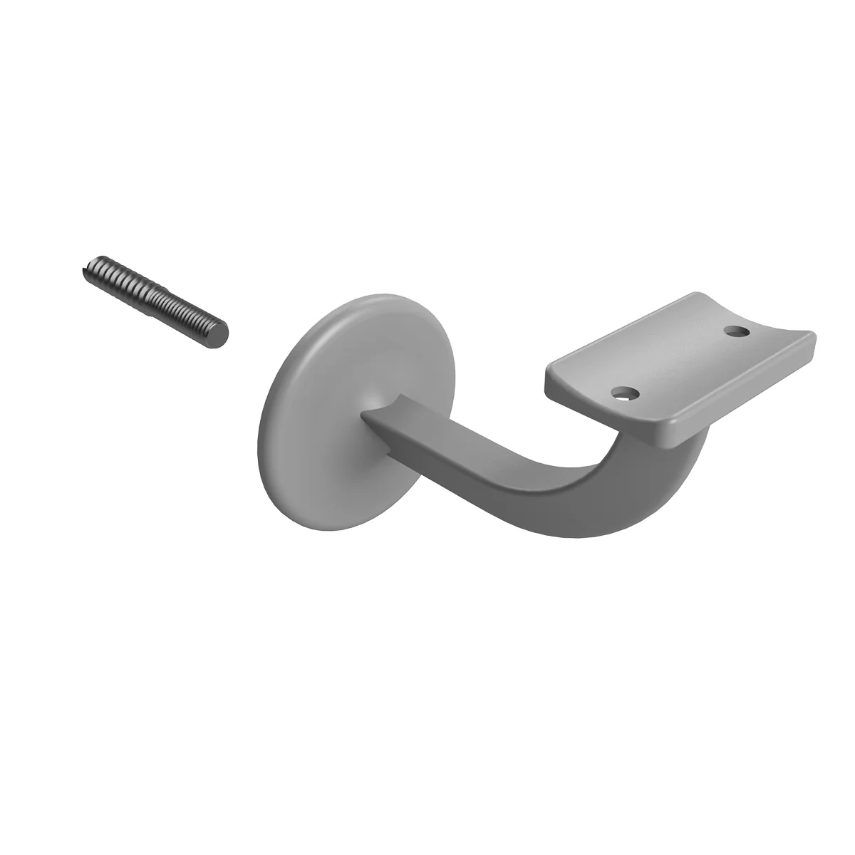 Emro 443 Stair Hand Rail Bracket Extended Centre Concealed Fix 80mm - Image 9