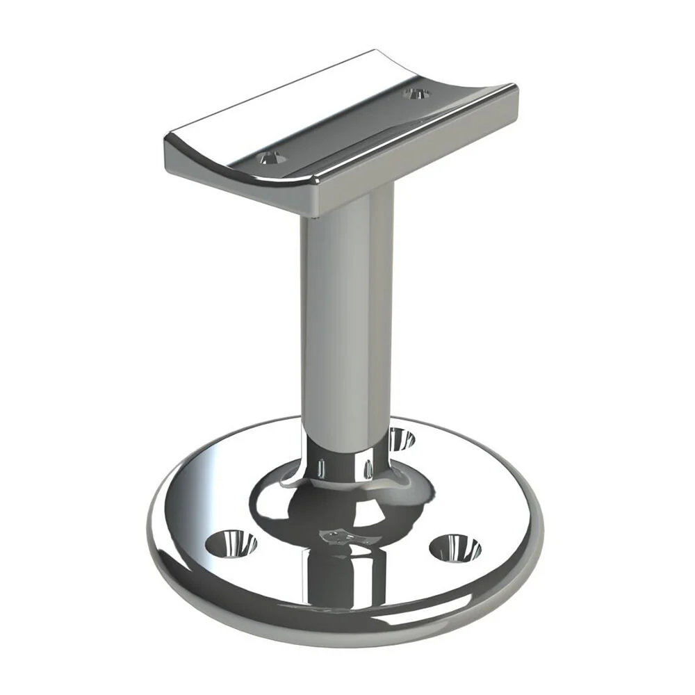 Emro 445 Straight Stair Rail Bracket Visible Fix 60mm - Available in Various Finishes - Image 7