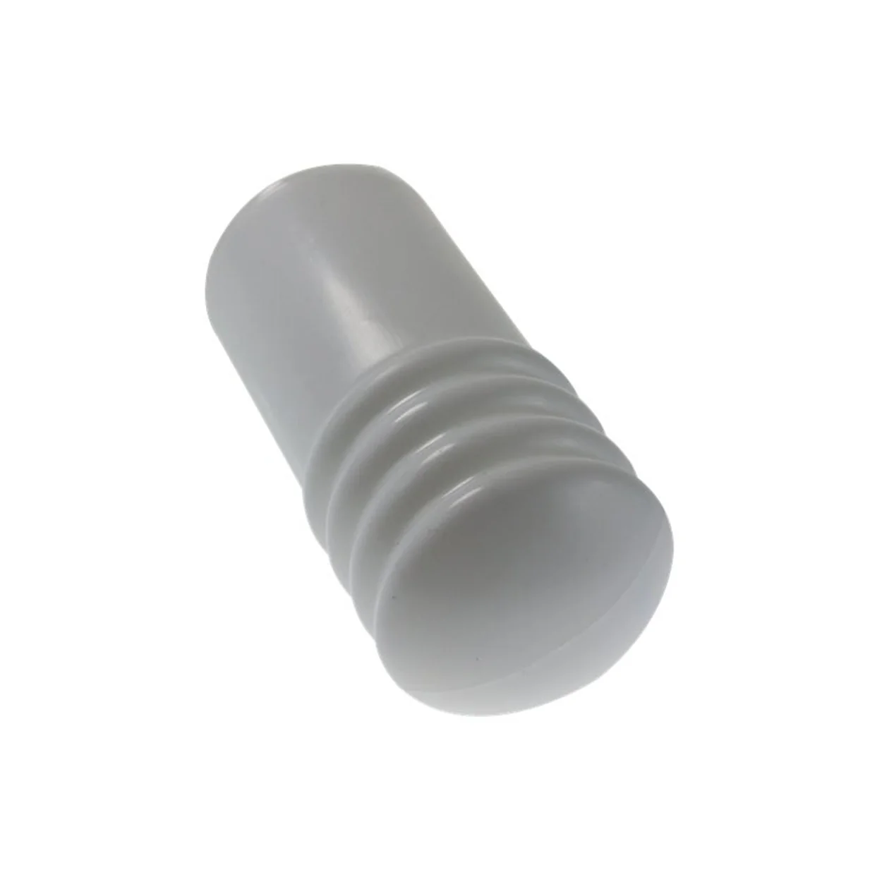 Emro 453WHS Door Stop Wall Mounted 75mm Plastic Cushion White - Image 2