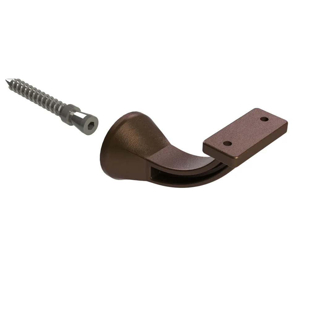 Emro Architectural Concealed Flat Top Bracket 4461FT - Available in Various Finishes - Image 4