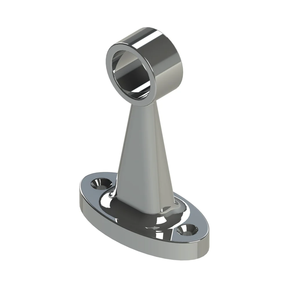 Emro Centre Pillar Support Chrome Plated - Available in 16mm and 19mm Sizes - Image 3