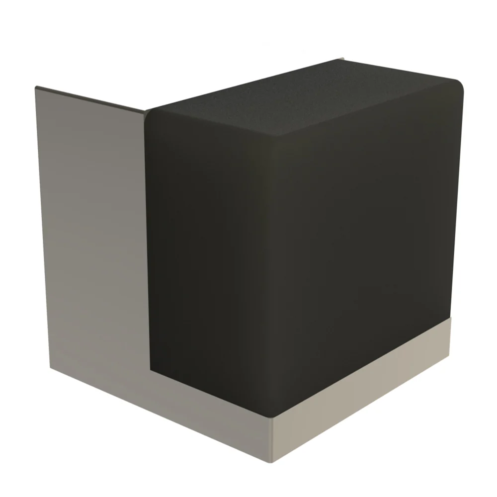 Emro Cube Floor Mounted Door Stop - Available in Various Finishes - Image 3