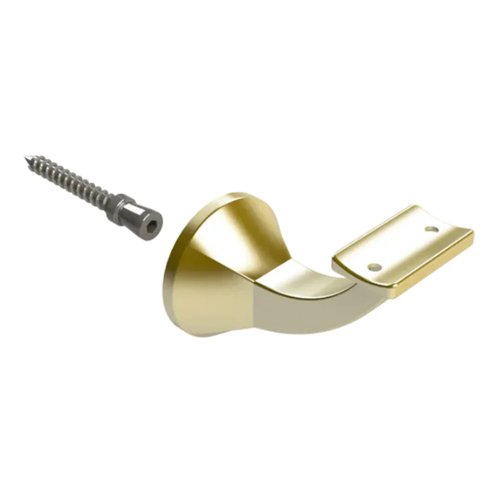 Emro Deluxe Concealed Stair Rail Curve Top Bracket 446CT - Available in Various Finishes - Image 11