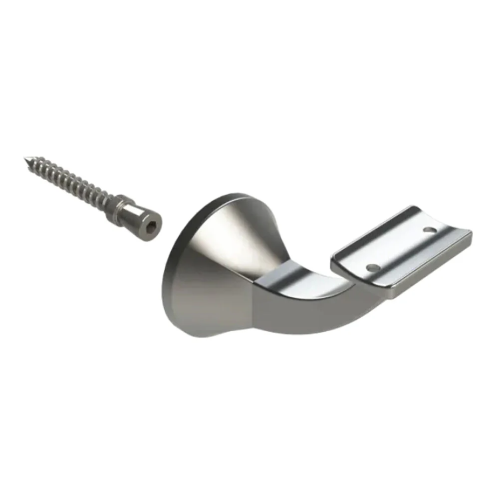 Emro Deluxe Concealed Stair Rail Curve Top Bracket 446CT - Available in Various Finishes - Image 13