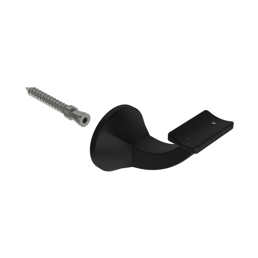 Emro Deluxe Concealed Stair Rail Curve Top Bracket 446CT - Available in Various Finishes - Image 7