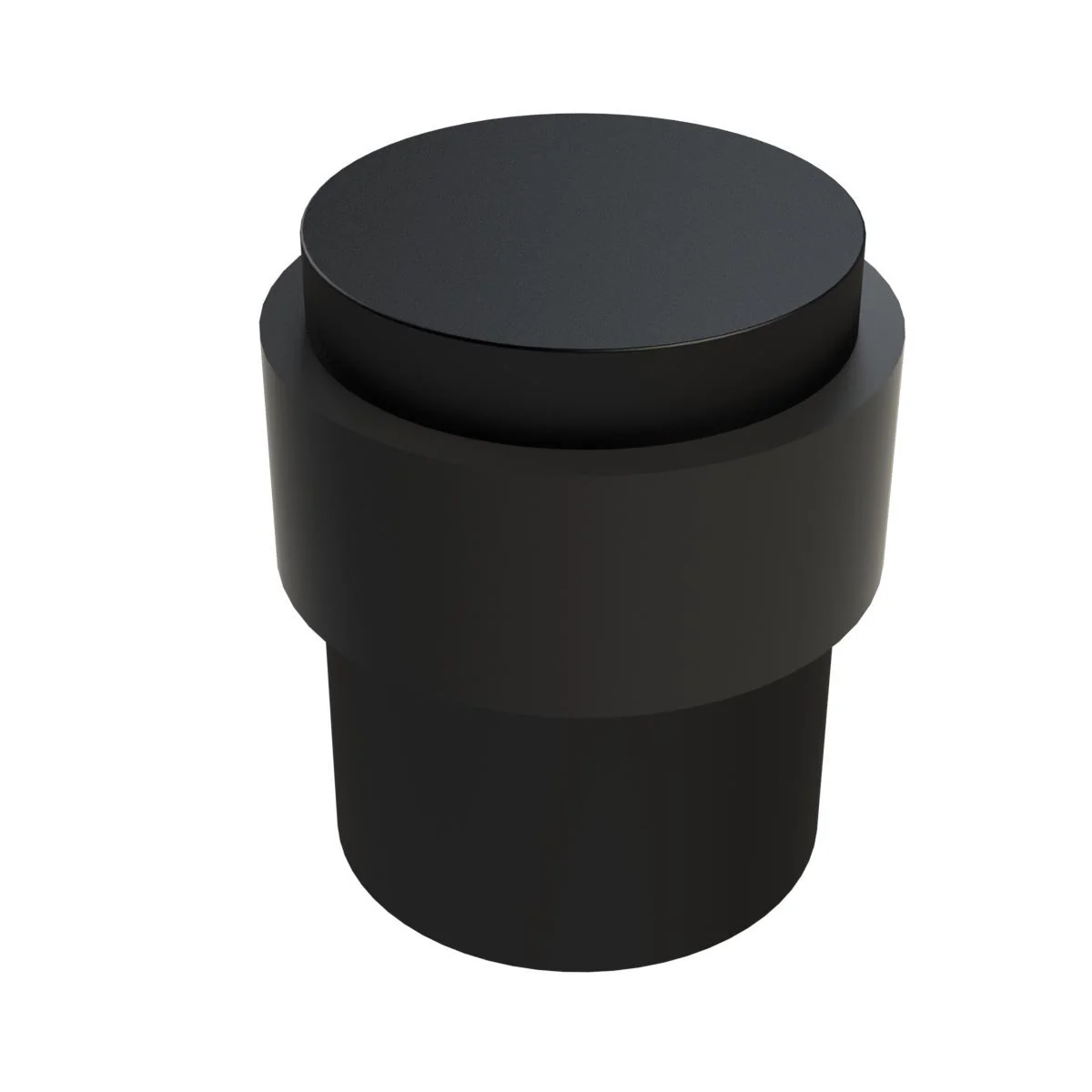 Emro Door Stop Floor Mounted Matt Black 50003MB