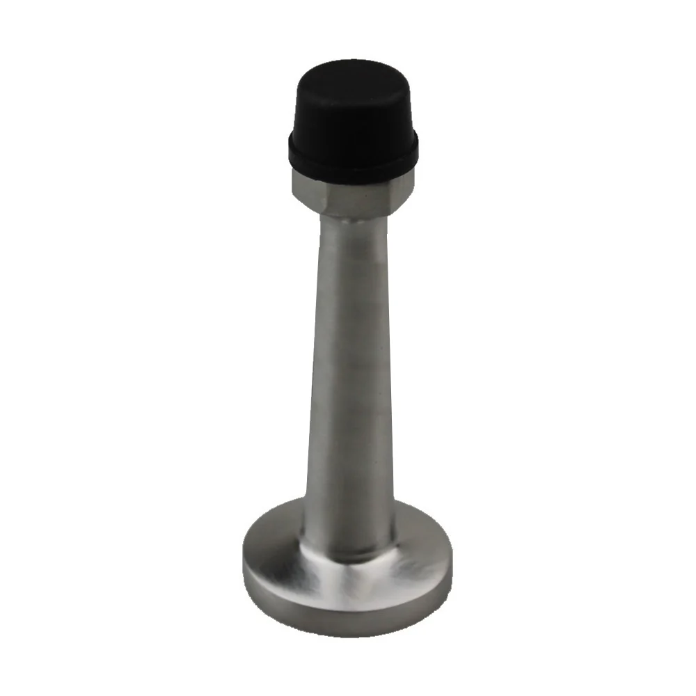Emro Door Stop Wall Mounted 78mm Satin Stainless Steel 50006