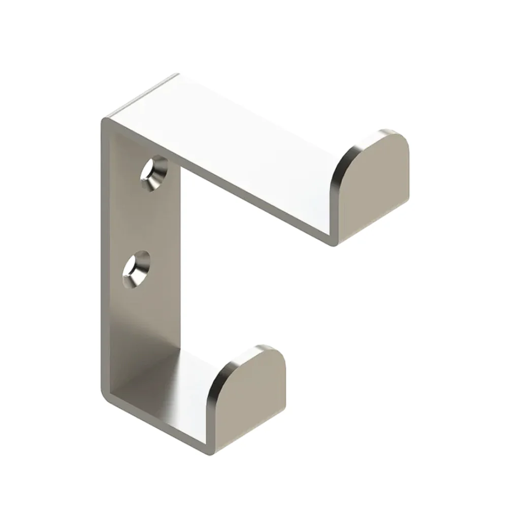 Emro Hat & Coat Hook 70mm 304 Grade Satin Stainless Steel 170