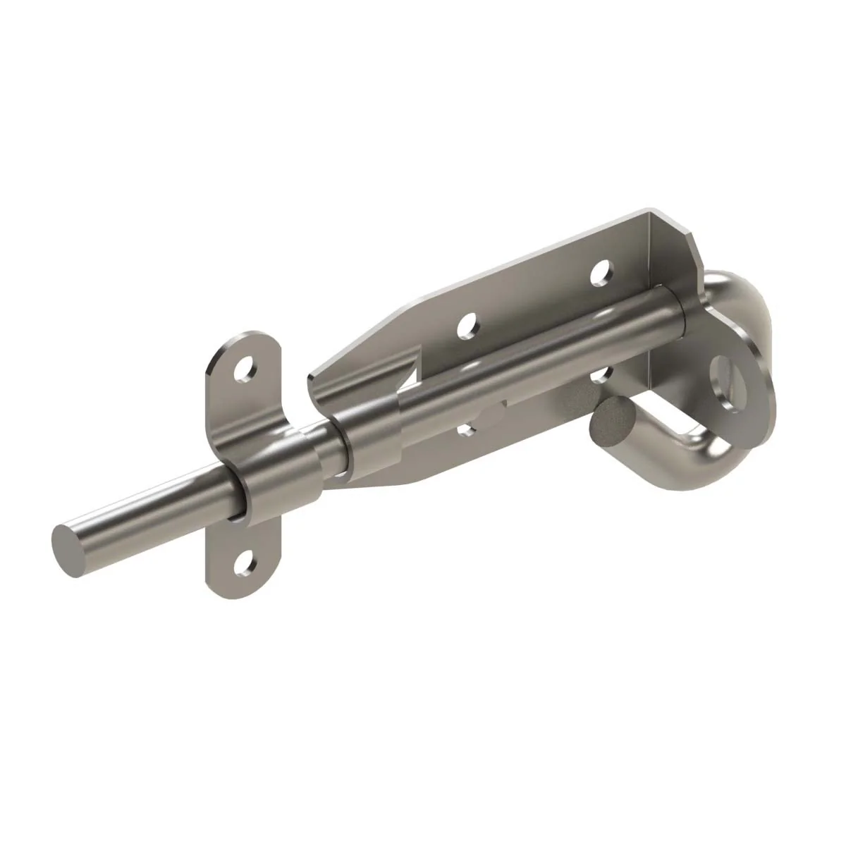Emro SSPB150LS Padbolt Long Shoot Satin Stainless Steel 150mm