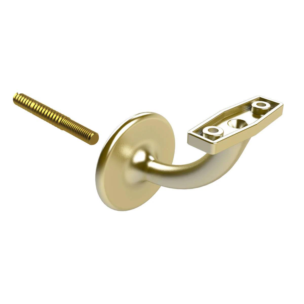 Emro Stair Hand Rail Bracket Centre Concealed Fix - Available in Various Finishes - Image 11