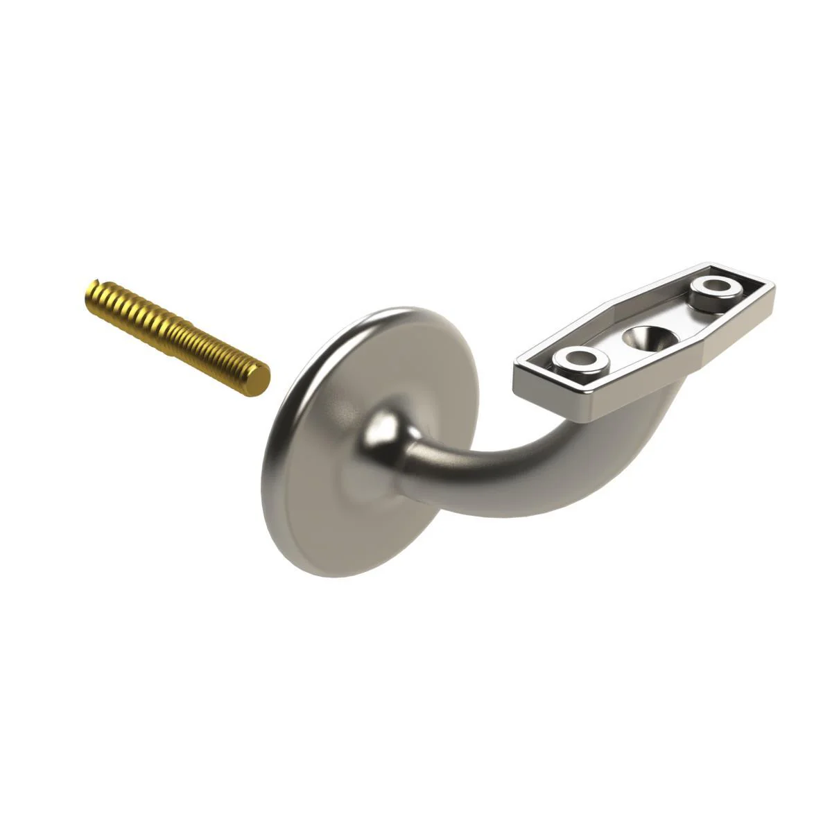 Emro Stair Hand Rail Bracket Centre Concealed Fix - Available in Various Finishes - Image 13