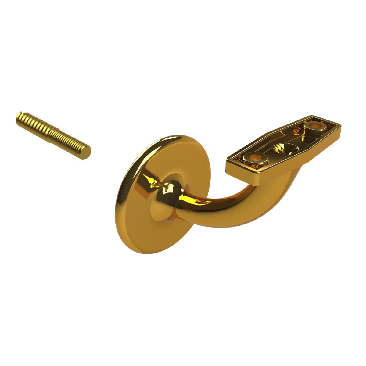 Emro Stair Hand Rail Bracket Centre Concealed Fix - Available in Various Finishes - Image 6
