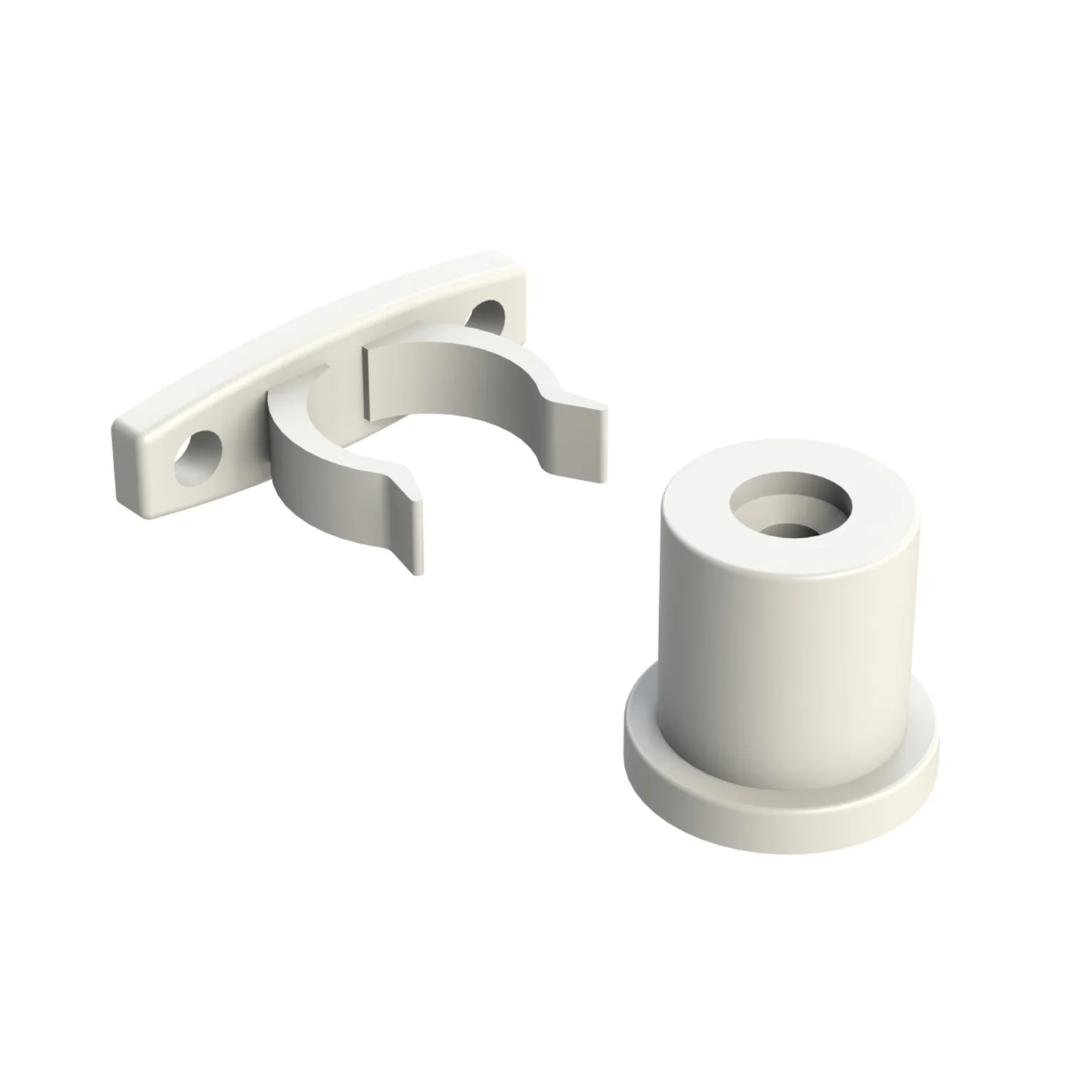 Emro Standard Door Clip White 451WHS