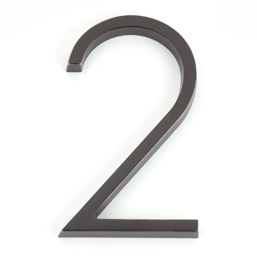 Emtek 178mm Modern House Number 0-9 - Available in Various Finishes - Image 10