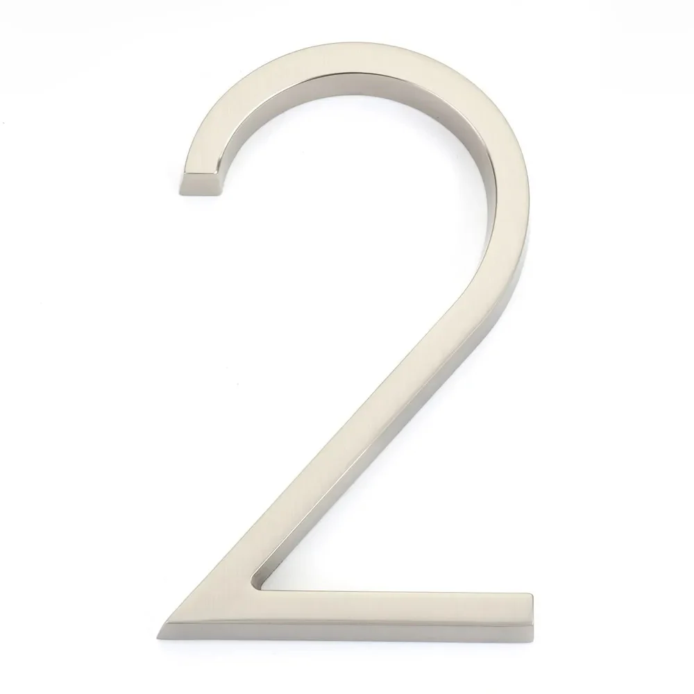 Emtek 178mm Modern House Number 0-9 - Available in Various Finishes - Image 12