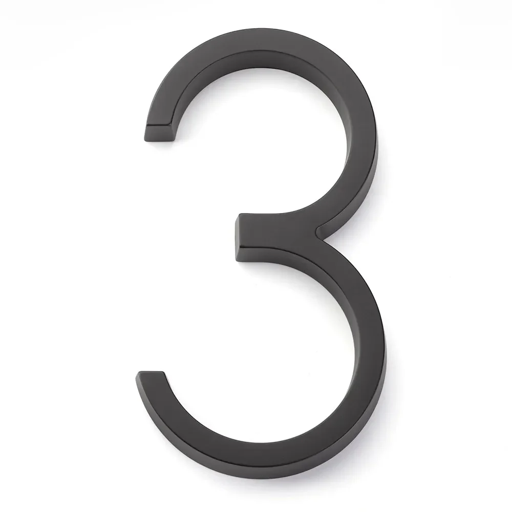 Emtek 178mm Modern House Number 0-9 - Available in Various Finishes - Image 13