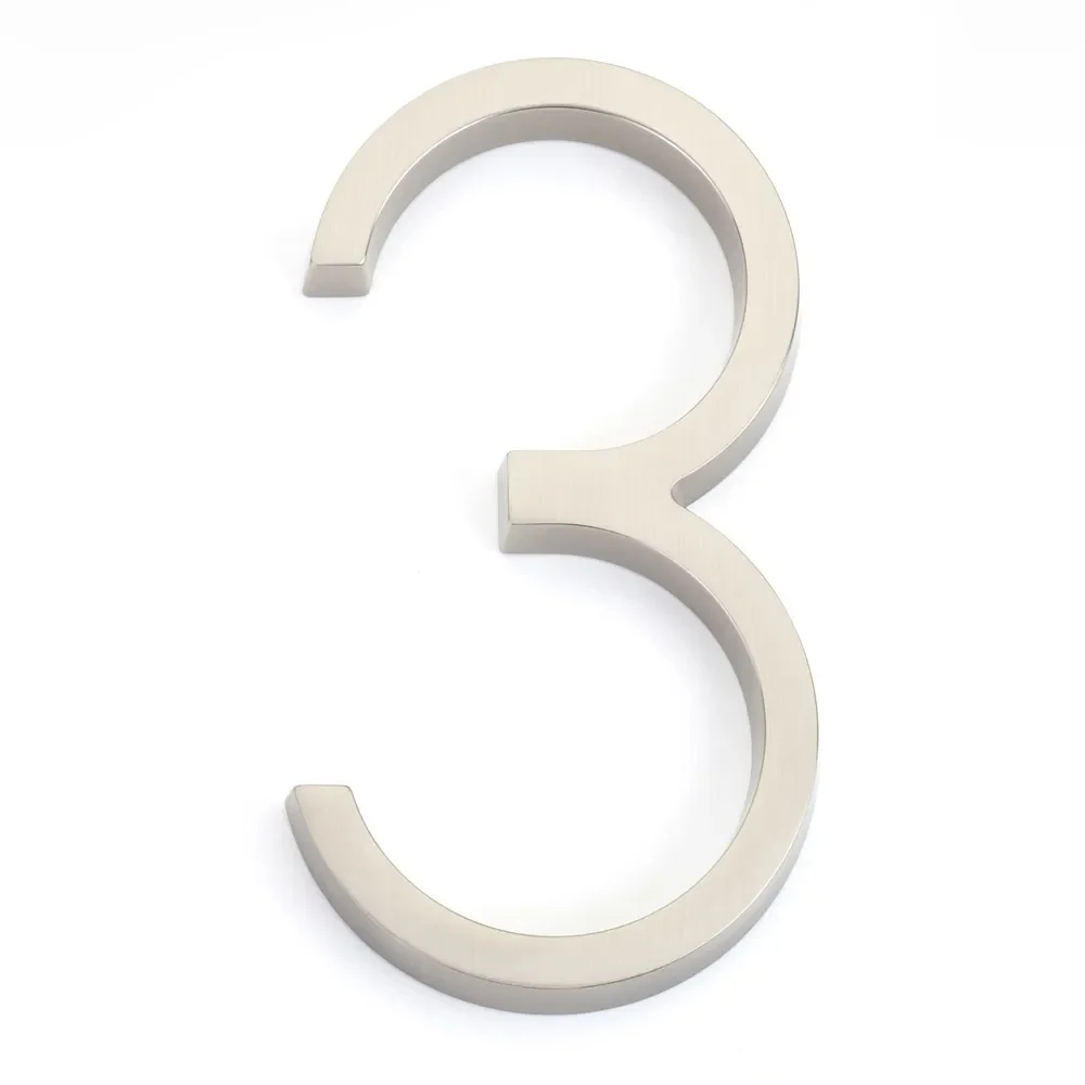 Emtek 178mm Modern House Number 0-9 - Available in Various Finishes - Image 16