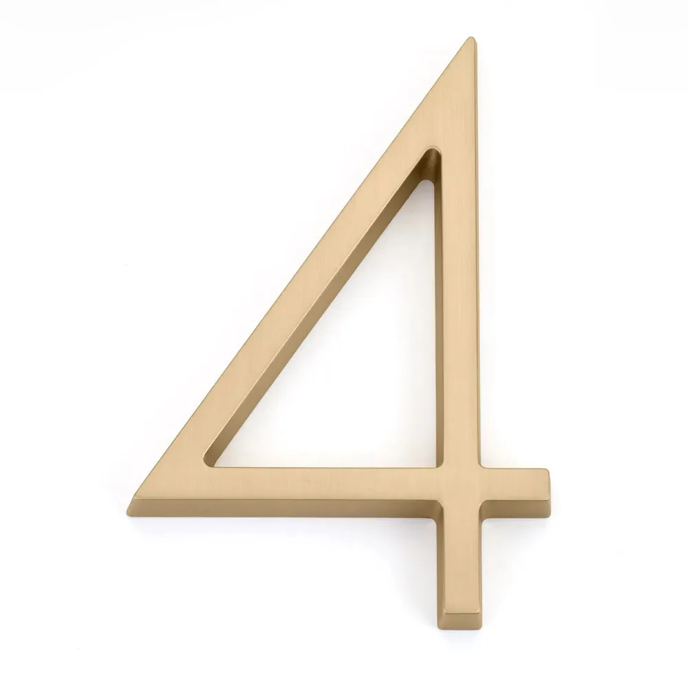 Emtek 178mm Modern House Number 0-9 - Available in Various Finishes - Image 19
