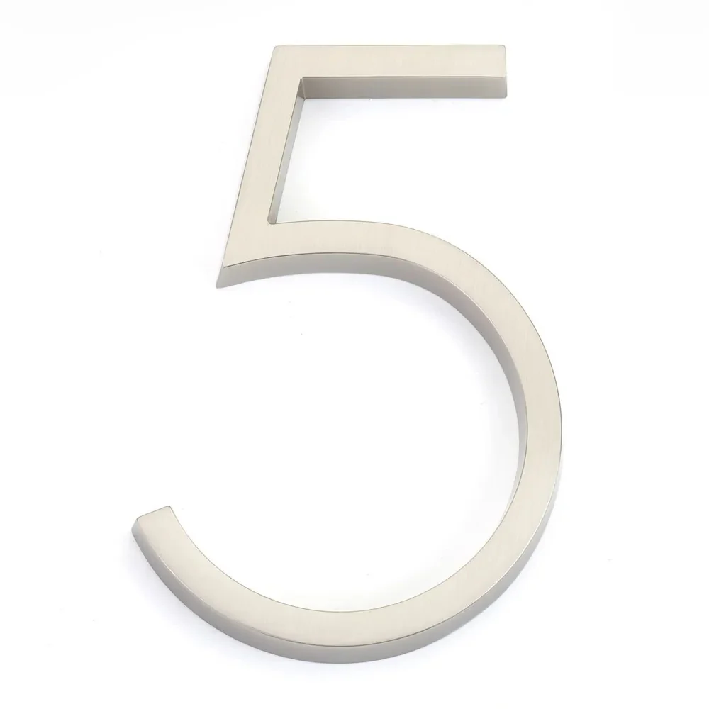 Emtek 178mm Modern House Number 0-9 - Available in Various Finishes - Image 24