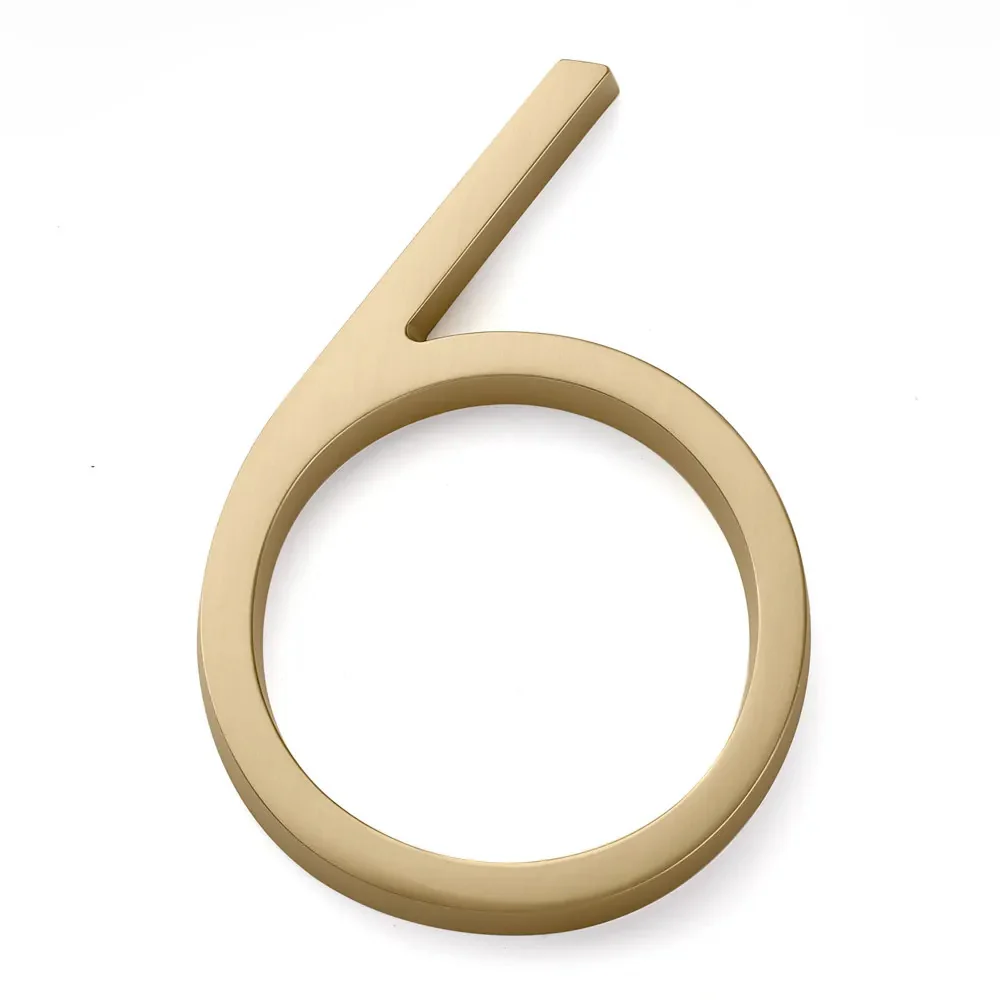 Emtek 178mm Modern House Number 0-9 - Available in Various Finishes - Image 27