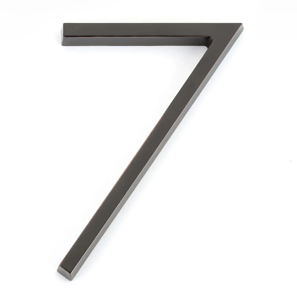 Emtek 178mm Modern House Number 0-9 - Available in Various Finishes - Image 30