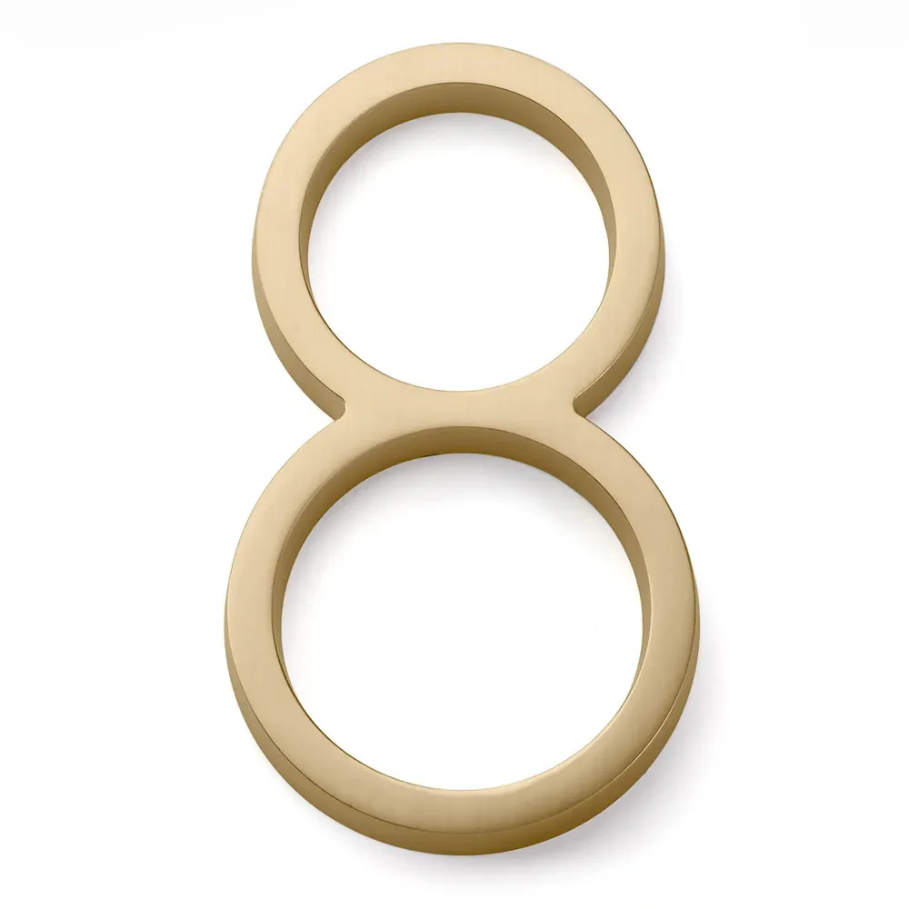 Emtek 178mm Modern House Number 0-9 - Available in Various Finishes - Image 35