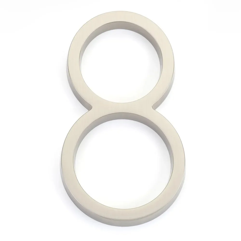 Emtek 178mm Modern House Number 0-9 - Available in Various Finishes - Image 36