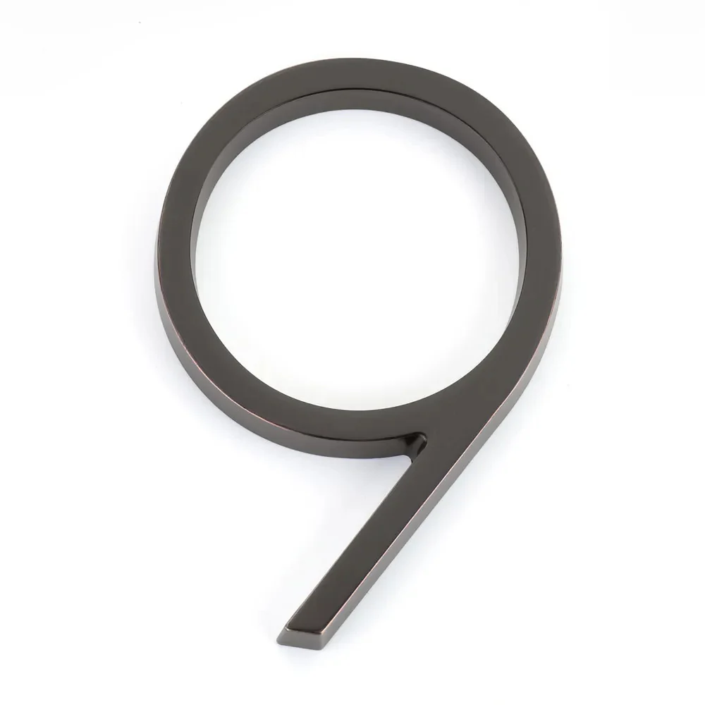 Emtek 178mm Modern House Number 0-9 - Available in Various Finishes - Image 38