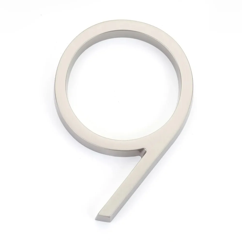 Emtek 178mm Modern House Number 0-9 - Available in Various Finishes - Image 40