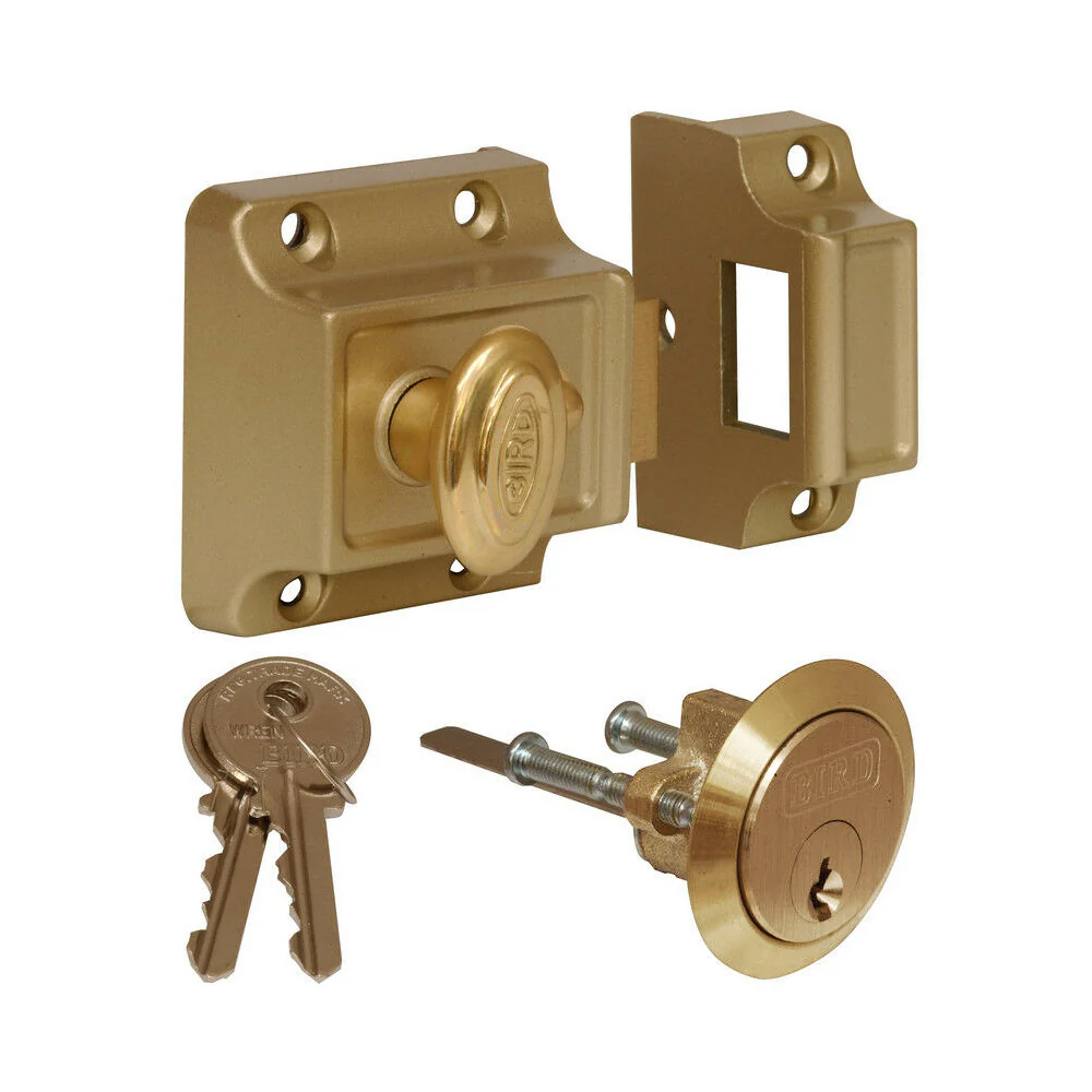 Eurospec Traditional Night Latch Narrow Style Door Lock 40mm F6407 - Image 2