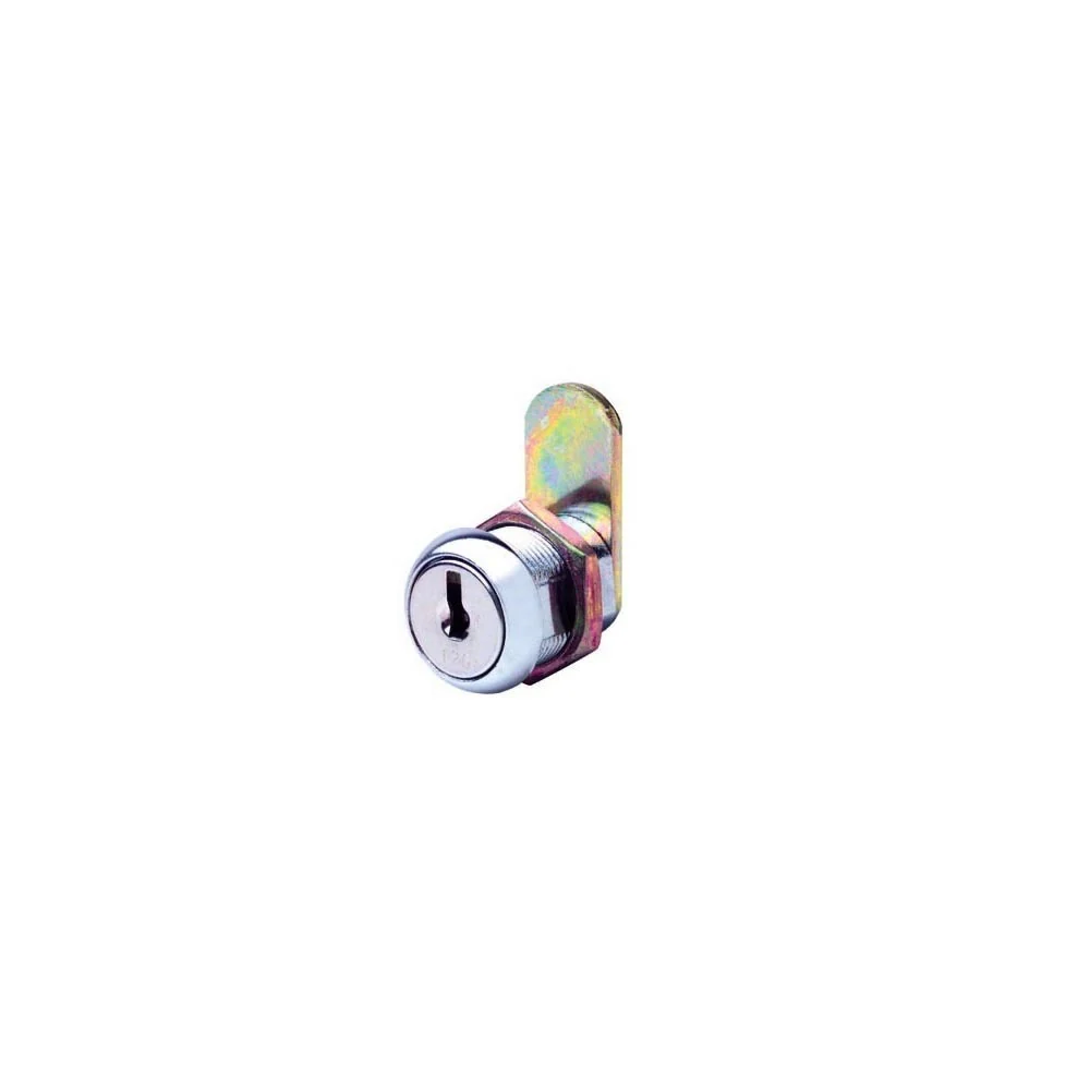 Firstlock Cabinet Cam Lock Round Face 32mm Keyed Alike Chrome Plate NX32RKA